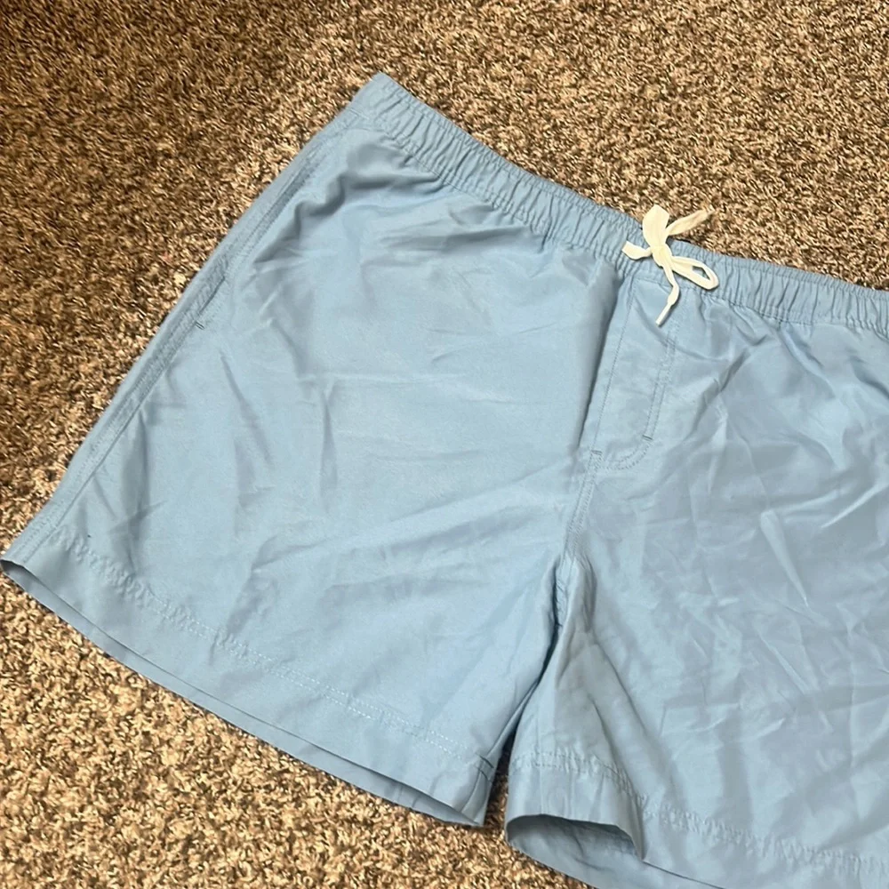 New Nordstrom 1901 Men’s Light Blue Swim Trunks XL
